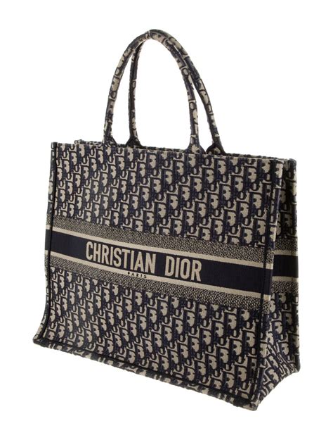 christian dior canvas bag|christian dior large tote bag.